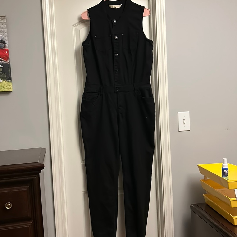 Black sleeveless jumpsuit size 11/12 by Nicki Minaj